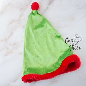 ✨2/$10 🎄NWOT Kid-size Elf Hat ~ Trim A Home